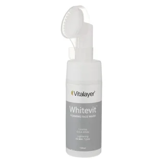 فوم شست‌وشوی صورت ویتالیر مدل Whitevit حجم 150میل